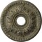 Ekena Millwork Granada Ceiling Medallion (Canopies up to 6 5/8"), 18"OD x 3 1/2"ID x 2 1/2"P, Witch Hazel Crackle CM18GAWHC - alternate 3